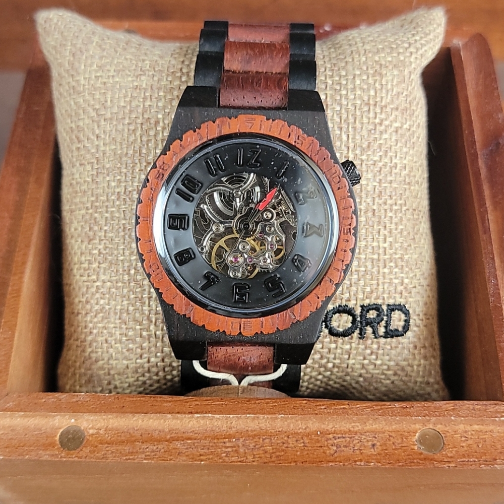 NEW Jord Dover Series wooden automatic watch